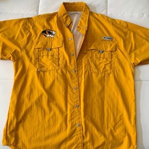 Men’s Columbia Mizzou Short Sleeve Shirt